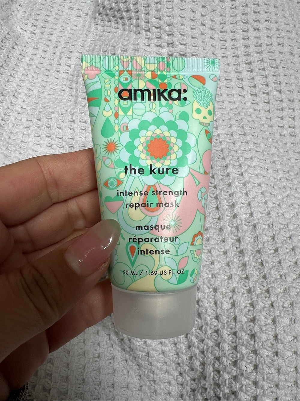 Amika The Kure Intense Strength Repair Hair Mask 50ml Mini